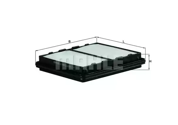 Воздушный фильтр MAHLE/KNECHT LX848