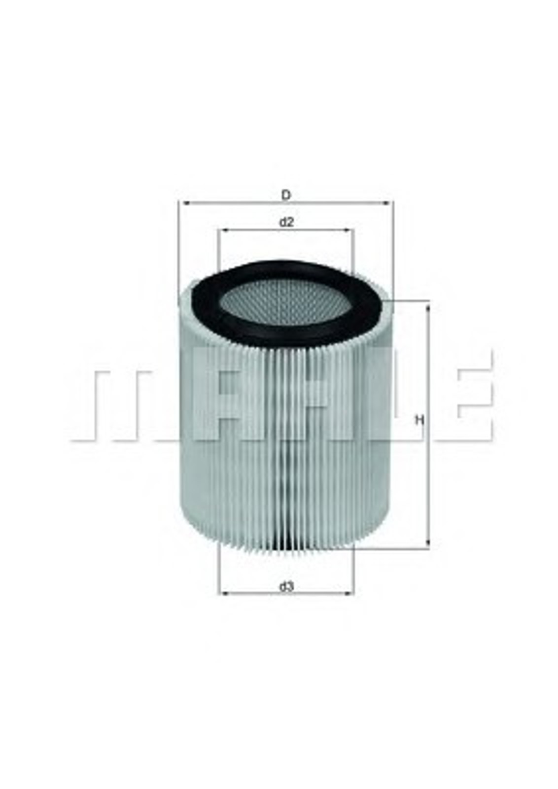 Фильтр воздушный MAHLE/KNECHT LX898