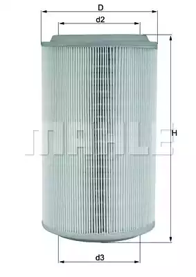Воздушный фильтр MAHLE/KNECHT LX913