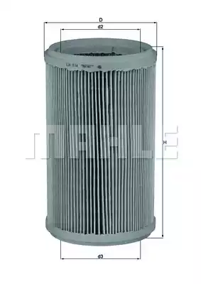 Воздушный фильтр MAHLE/KNECHT LX914