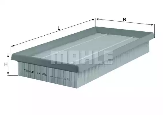 Воздушный фильтр MAHLE/KNECHT LX936