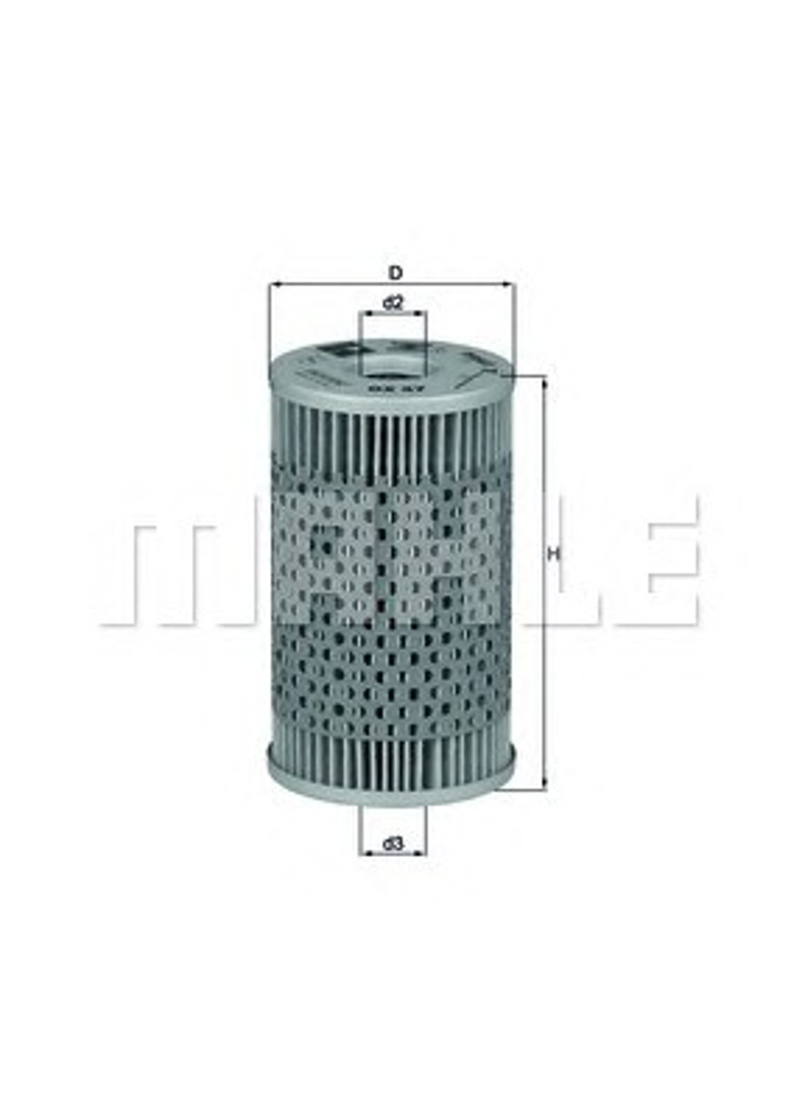 Фильтр масляный MAHLE/KNECHT OX47D
