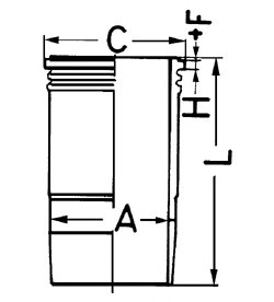 Гильза цилиндра KOLBENSCHMIDT 89389110