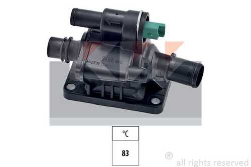 Термостат охлаждающой жидкость made in italy - equivalent KW 580486