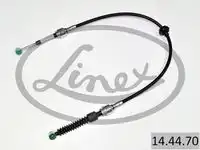 Трос кпп fiat ducato 1994-2002 1010мм LINEX 14.44.70