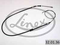 Трос стояночного тормоза LINEX 32.01.36