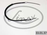 Трос стояночного тормоза LINEX 33.01.37