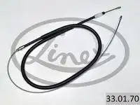 Трос стояночная тормозная система LINEX 33.01.70