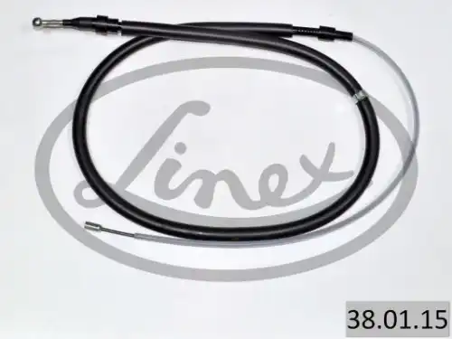 Трос стояночного тормоза задн vw polo 01-08 (диски) LINEX 38.01.15