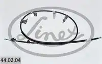 Трос стояночного тормоза прав toyota auris 2006- 1915/1765мм LINEX 44.02.04