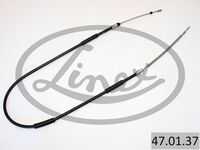 Трос стояночного тормоза LINEX 47.01.37