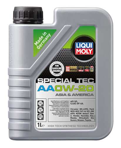 М/м синт. special tec aa 0w-20 1л LIQUI MOLY 6738