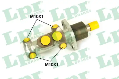 Колодки тормозные барабанные lpr LPR 01195