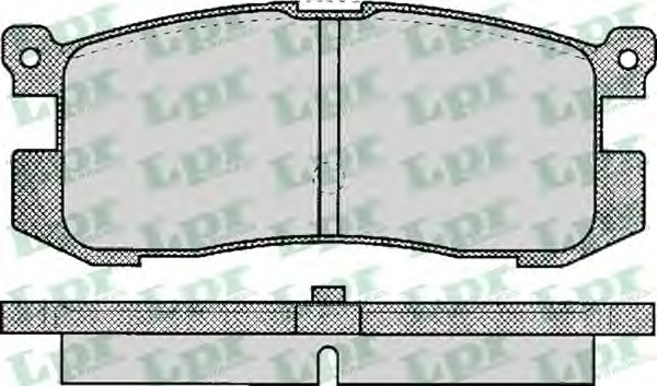 Тормозные колодки LPR 05P037