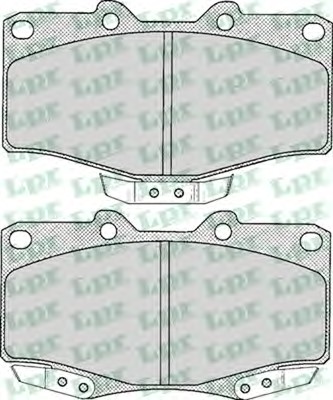 Тормозные колодки LPR 05P058