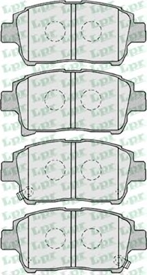Тормозные колодки LPR 05P1003