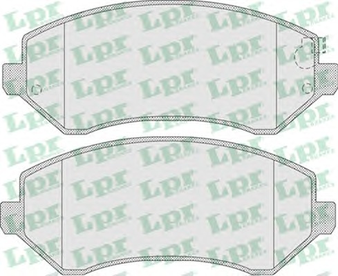 Тормозные колодки LPR 05P1005