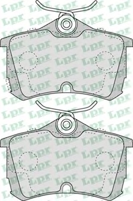 Тормозные колодки LPR 05P1037