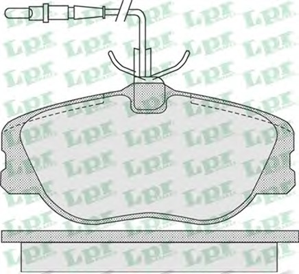 Тормозные колодки LPR 05P1104