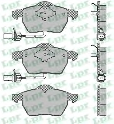 Тормозные колодки LPR 05P1119