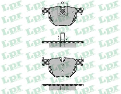 Тормозные колодки LPR 05P1194