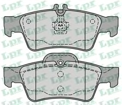 Тормозные колодки LPR 05P1232