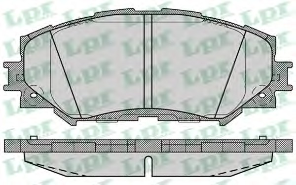 Тормозные колодки LPR 05P1258