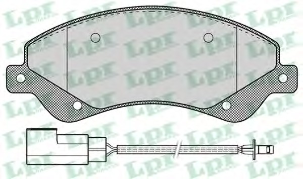 Тормозные колодки LPR 05P1259