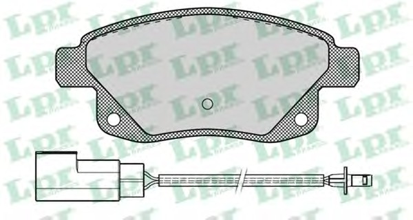 Тормозные колодки LPR 05P1261