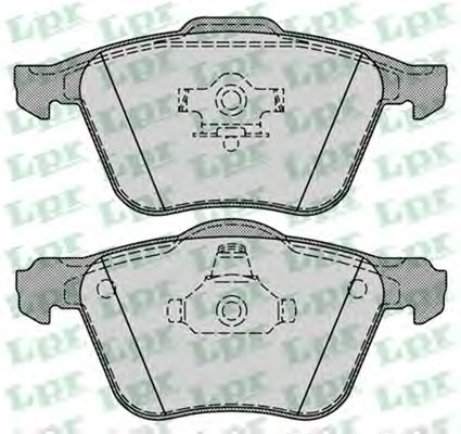 Тормозные колодки LPR 05P1286