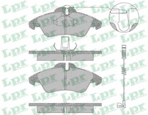 Тормозные колодки LPR 05P1304