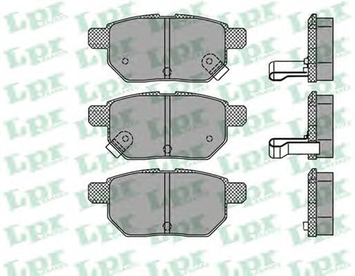 Тормозные колодки LPR 05P1312