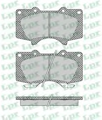 Тормозные колодки LPR 05P1379