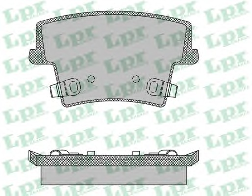 Тормозные колодки LPR 05P1400