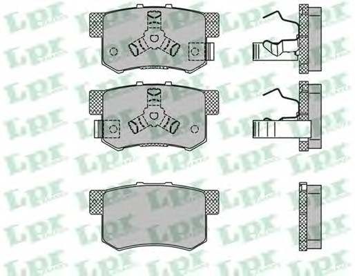 Тормозные колодки LPR 05P1404