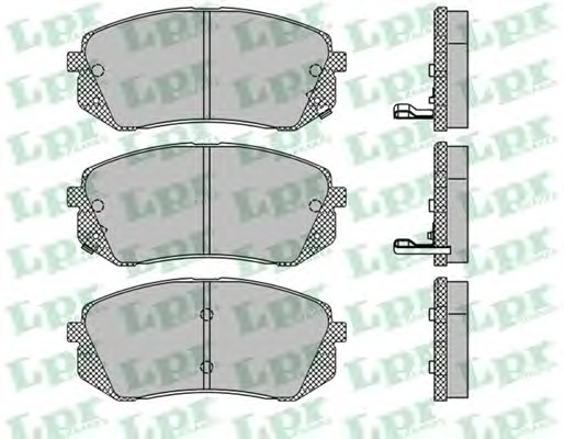 Тормозные колодки LPR 05P1415
