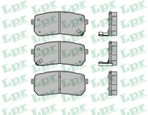Тормозные колодки LPR 05P1450
