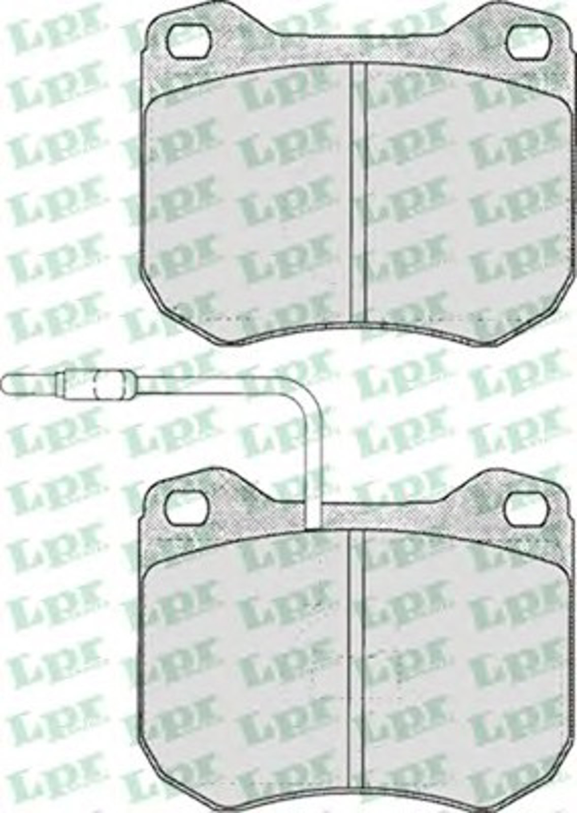 Колодки тормозные дисковые LPR 05P146