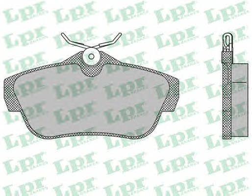 Тормозные колодки LPR 05P1460