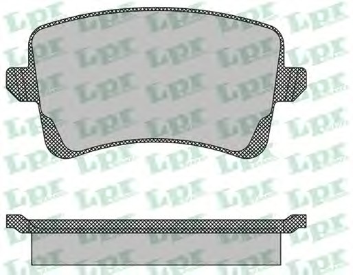 Тормозные колодки LPR 05P1489