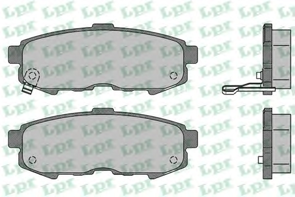 Тормозные колодки LPR 05P1503