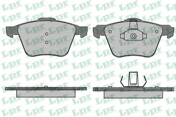 Тормозные колодки LPR 05P1507