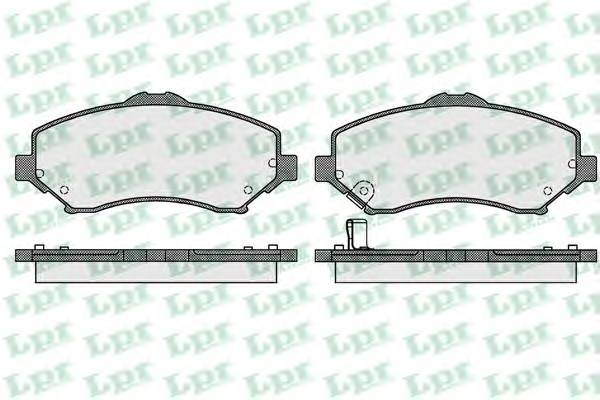 Тормозные колодки LPR 05P1548