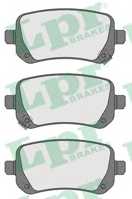 Тормозные колодки LPR 05P1550