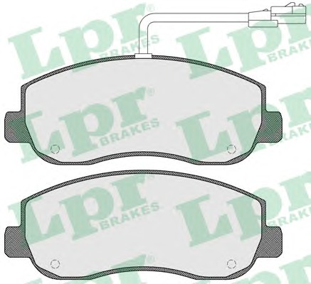 Тормозные колодки LPR 05P1579