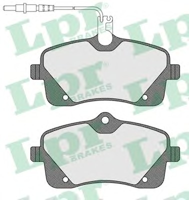 Тормозные колодки LPR 05P1601
