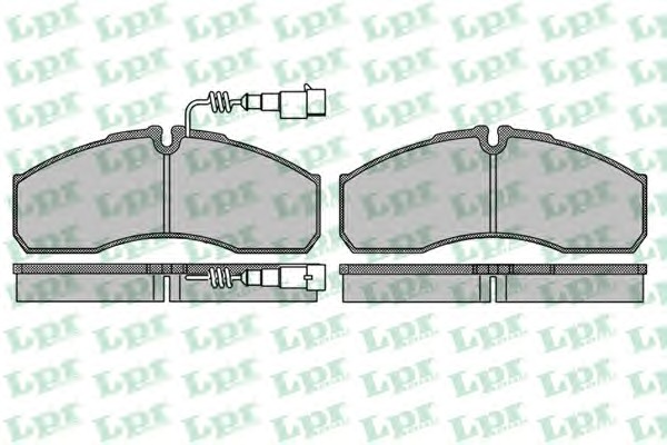 Тормозные колодки LPR 05P1664
