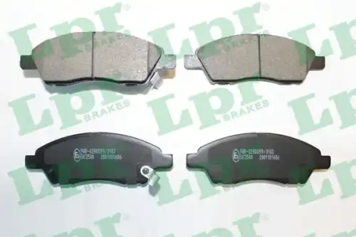 Колодки тормозные дисковые lpr LPR 05P1686