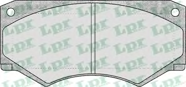 Тормозные колодки LPR 05P180
