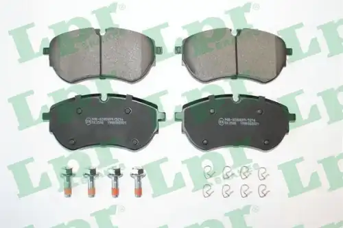 Колодки тормозные дисковые lpr LPR 05P2021